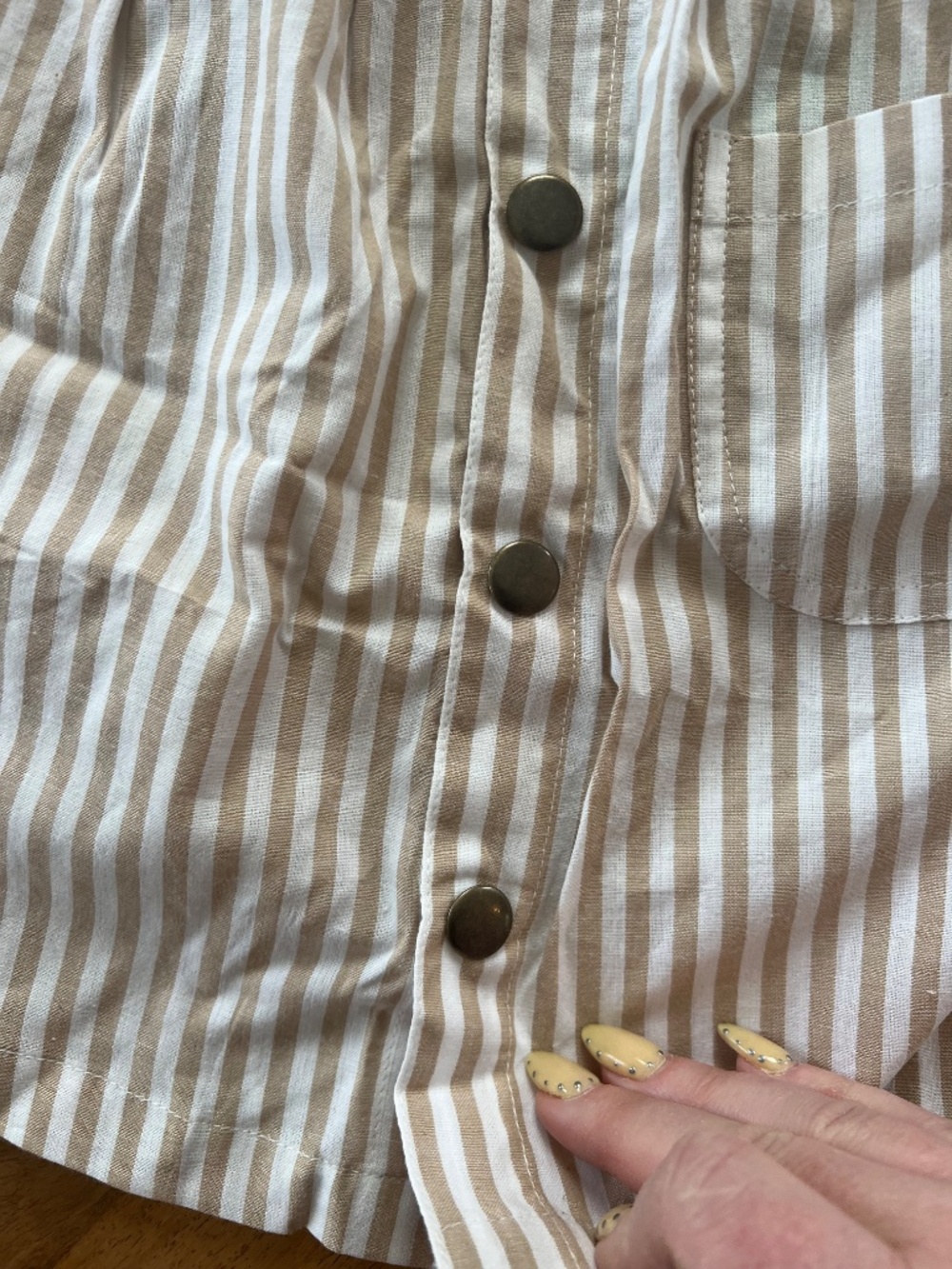Stripe Swing Skirt - Picture 3 of 6